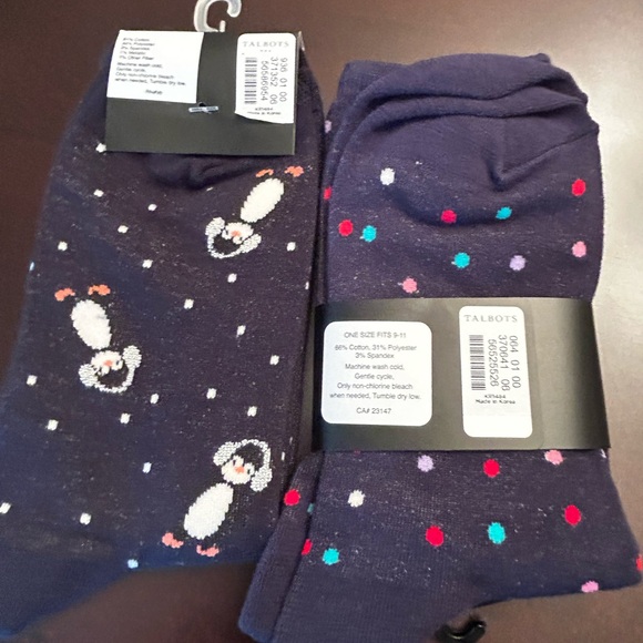 Talbots Trouser Socks NWT - Picture 2 of 6